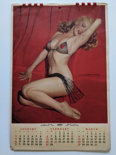 Calendario pinup marilyn - calendario,