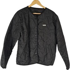 Giacca Vans grande uomo nera