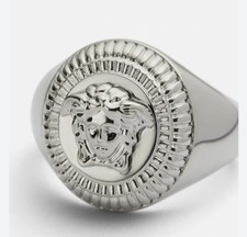 Anello Versace argento misura
