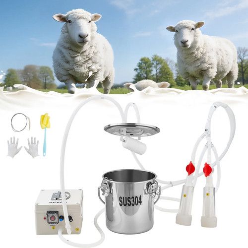 Kit mungitrice per capre - mungitrice, con