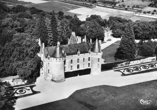 Carte luche pringe château - luche, de