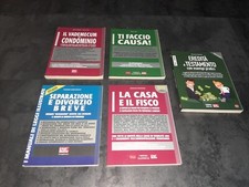 LOTTO 5 manuali de Le Leggi