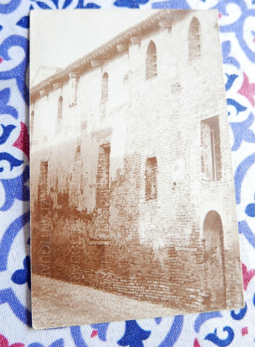 Vecchia cartolina vera foto - cartolina,