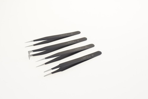 Serie pinzette acciaio - in,