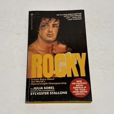 Rocky Paperback 1977 3rd Printing Julia Sorel Movie Tie-In Stallone Vintage