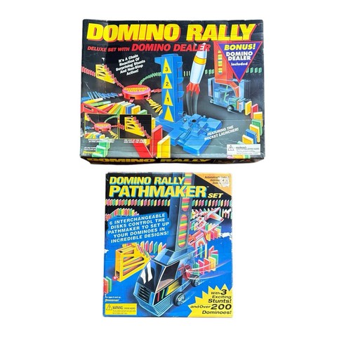Pressman domino rally - rally, deluxe