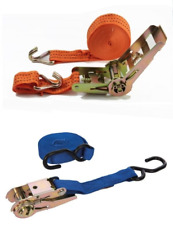 Cinghia/Corda/Fune allacciabagagli con ganci e cricchetto 