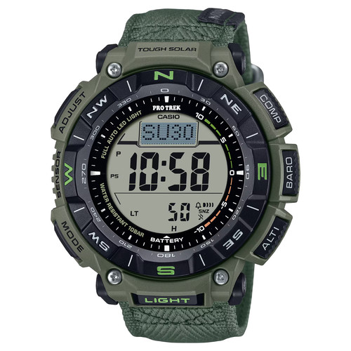 Bussola solare casio pro - pro, trek