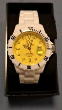 TOYWATCH - WHITE & YELLOW FLUO