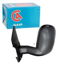 Alkar Specchio Esterno Manuale Braccio Lungo Sinistro Adatto Per Ford Transit