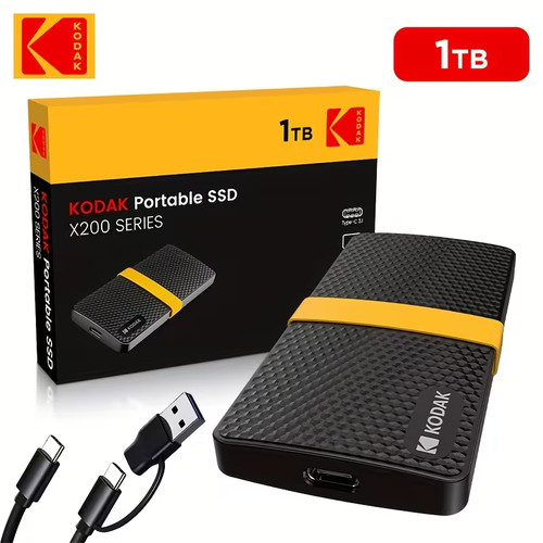 Kodak x200 1tb usb ssd - kodak, 3.1