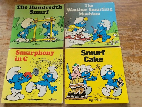 Libri puffi vintage tascabili