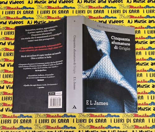 Book libro cinquanta sfumature - libro,