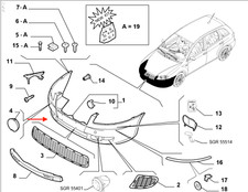 735403804 - Paraurti anteriore