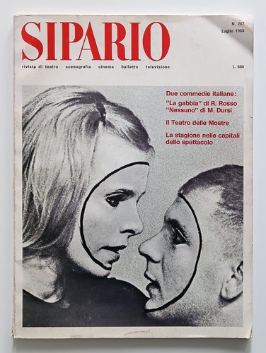 Sipario 267 1968 il - n., teatro