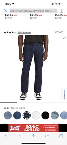 Jeans levi uomo 501 original - jeans,