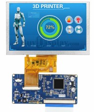 Display LCD 5 pollici 800x480 SPI TFT touch panel opzionale e schermo Arduino
