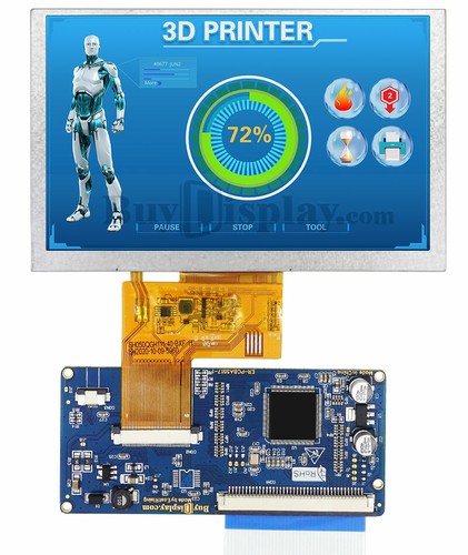Display lcd pollici 800x480 - display, 5
