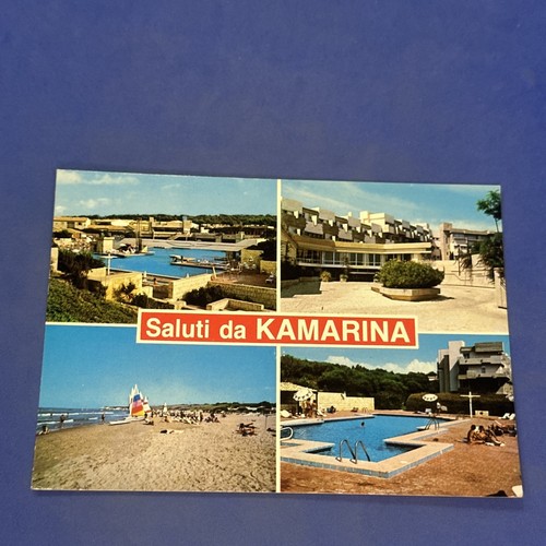 Saluti kamarina cartolina - -,