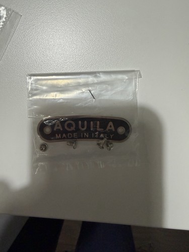 Scritta targhetta aquila - scritta, made