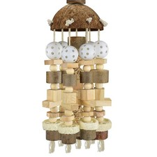 Giocattolo Pappagallo , Grande Giocattolo Pappagallo Blocchi Legno N1027