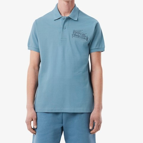 Polo lacoste uomo blu - lacoste, s