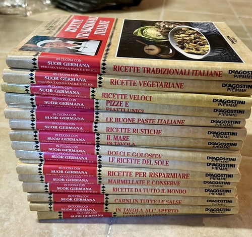 Volumi libri cucina suor - 15,