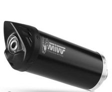 Terminale di scarico MIVV MOVER Nero per PIAGGIO BEVERLY 400 2021 > 2023