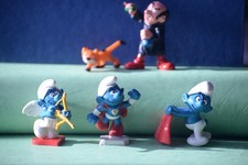 lotto di smurfs puffi schlumpf