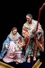 Handcrafted Nativity in