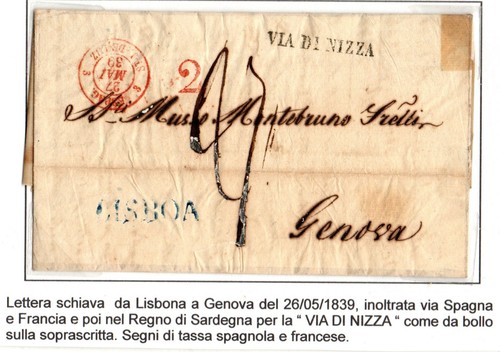 Prefilatelica 1839 lisboa - ,,