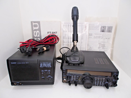 Yaesu 847 earth - earth, station