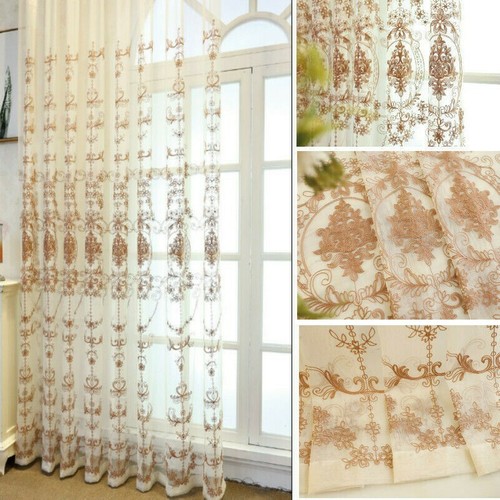 Tessuto tulle ricamo floreale - ricamo,