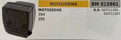Marmitta brumar husqvarna - marmitta,