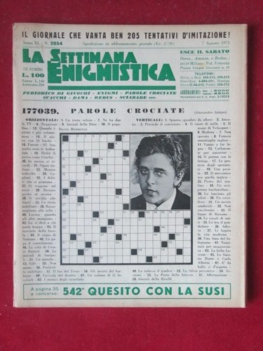 Settimana enigmistica 2054 - settimana,