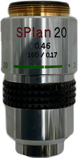 Olympus SPlan 20x 0,46 NA