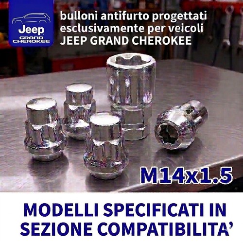 Kit dadi antifurto per - 4,
