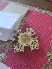 relic reliquia San Cristoforo   I^ CLASSE  Dichiaraz.  Autenticita'