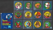 SET COMPLETO 12 + BUSTINA FIGURINE MOTTA 1979 MAZINGA Z  NUOVE