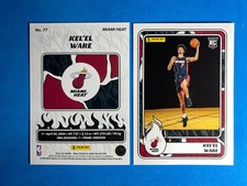Figurine Panini NBA 2024-25 2025 Card n. 77 Kel'El Ware (Miami Heat)