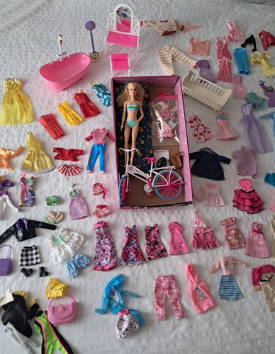 Lotto barbie scatola oltre - barbie,scatola,