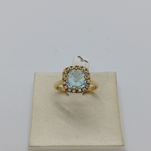Anello donna con topazio - anello,