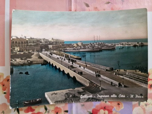Cartolina gallipoli ingresso - cartolina,