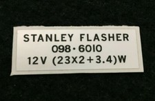 DECALCOMANIA FLASHER KAWASAKI