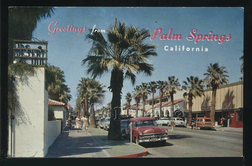 Palm springs chrome 1962 - palm,
