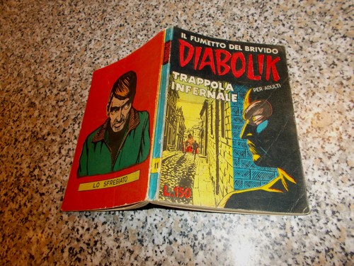 Diabolik prima serie - prima, 1°serie