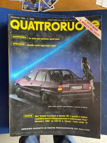 Rivista quattroruote gennaio - rivista,
