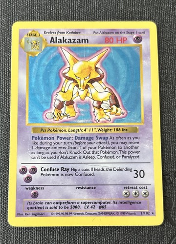 Alakazam 001 102 - 001/102, base