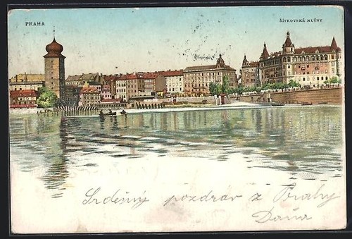 Cartolina praga praha - cartolina,