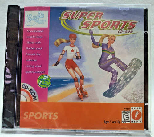 Barbie super sports cd rom - barbie:,